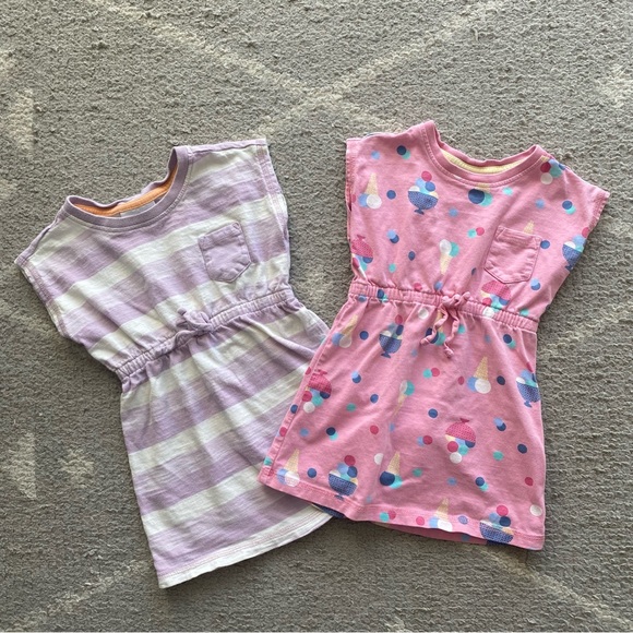 Hanna Andersson Other - Hanna Andersson Pink Purple Dress Bundle 90 / 3T